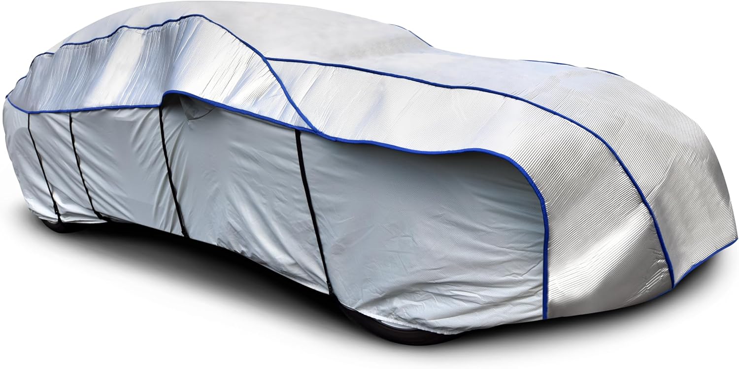 Budge Hail Jacket Car Cover, Hail-Resistant, Outdoor, Heavy Duty, Hail Jacket fits Sedans up to 228