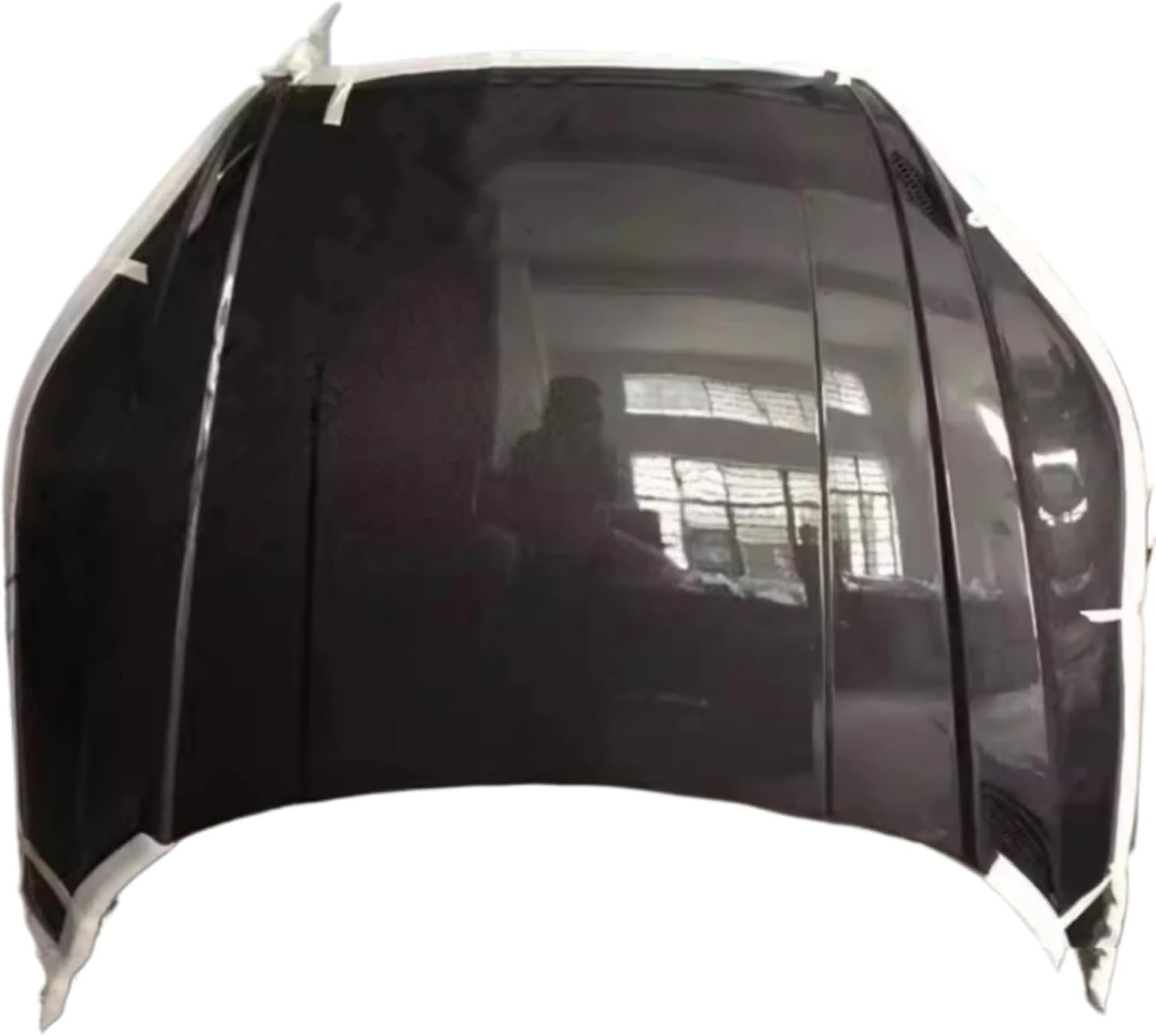 Carbon Fiber Engine Hood Unpainted Engine Cover Compatible For Audi TT MK2 Modified TTRS Style Light Weight Bonnet Car Accessories(Carbon fiber B)