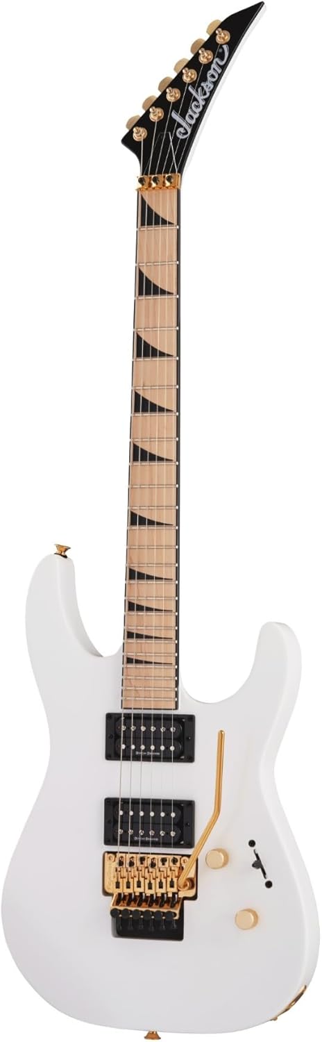 Jackson X Series Soloist SLXM DX 6-String Electric Guitar (Snow White) Bundle with Jackson Soloist Molded Case (2 Items)