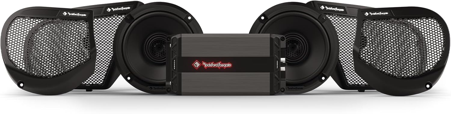 Rockford Fosgate HD24-STG2 Stage-2 Audio Kit: Pair of 6.5