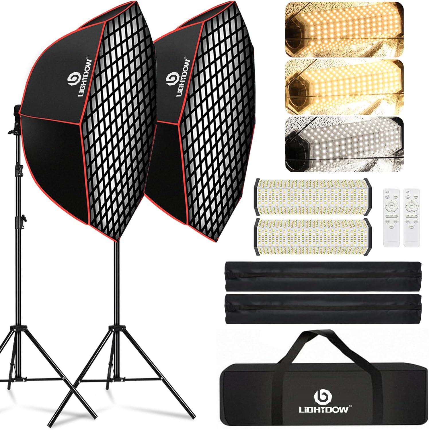 Light Box Photography Lighting Kit:2-Pack 37