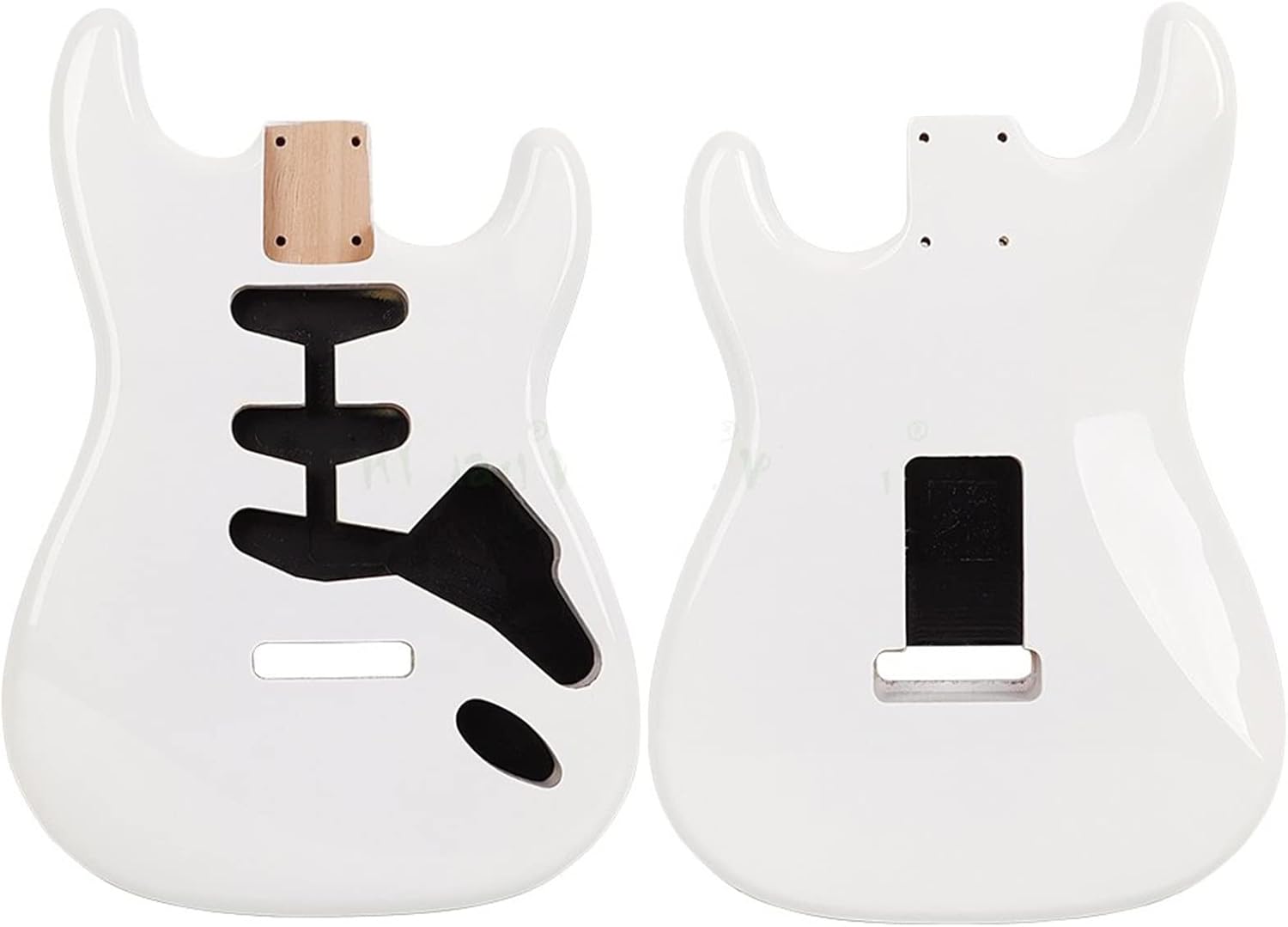 TSTS Alder Wood Guitar Body White Color for ST DIY SSS Electric Guitar Building Guitar Parts Guitar DIY Accessory