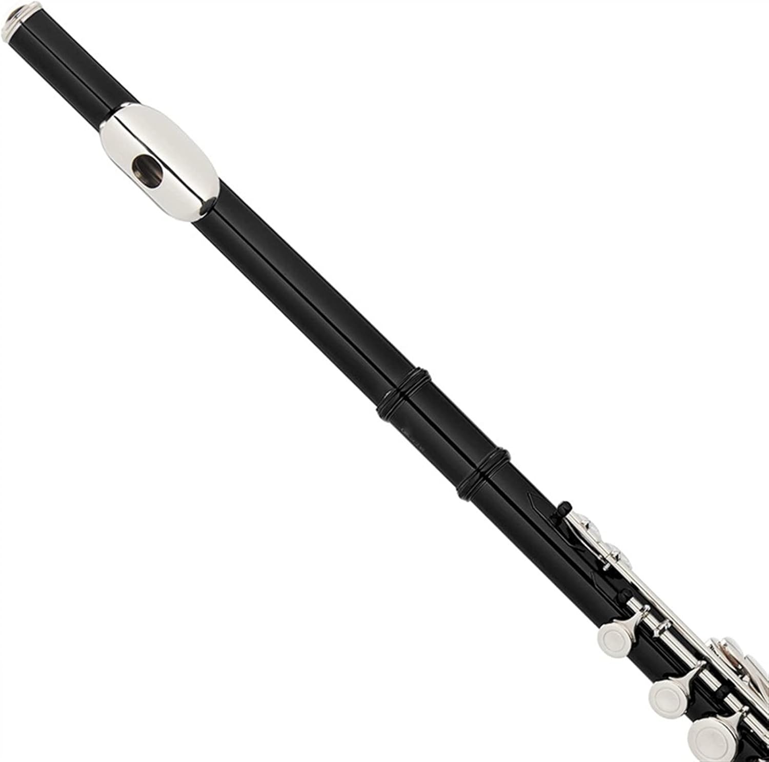 TSTS Flutes Musical Instrument Cupronickel Flute C-Tune 16 Closed-Hole Professional Flute Instrument Playing Wind Instrument