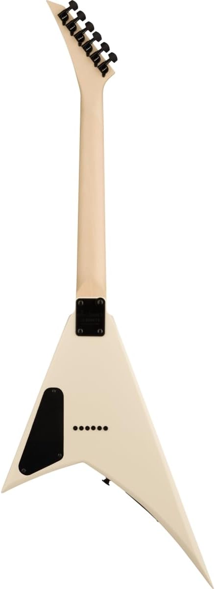 Jackson RR Minion JS1XM Electric Guitar - Snow White with Black Pinstripes, Amaranth Fingerboard