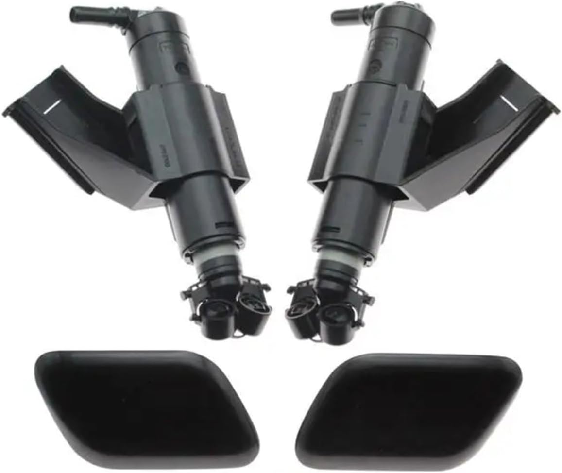 Headlight Washer Nozzle for Escape for Kuga 2013-2016 Car Front Headlamp Washer Nozzle Left/Right Headlight Water Sprayer Jet with Cap CV44-13L014-AB CV44-13L015-AB