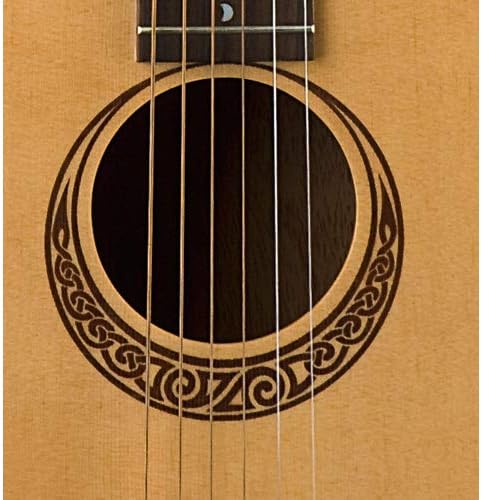 Luna Safari Series Muse Spruce 3/4-Size Travel Acoustic Guitar - Natural