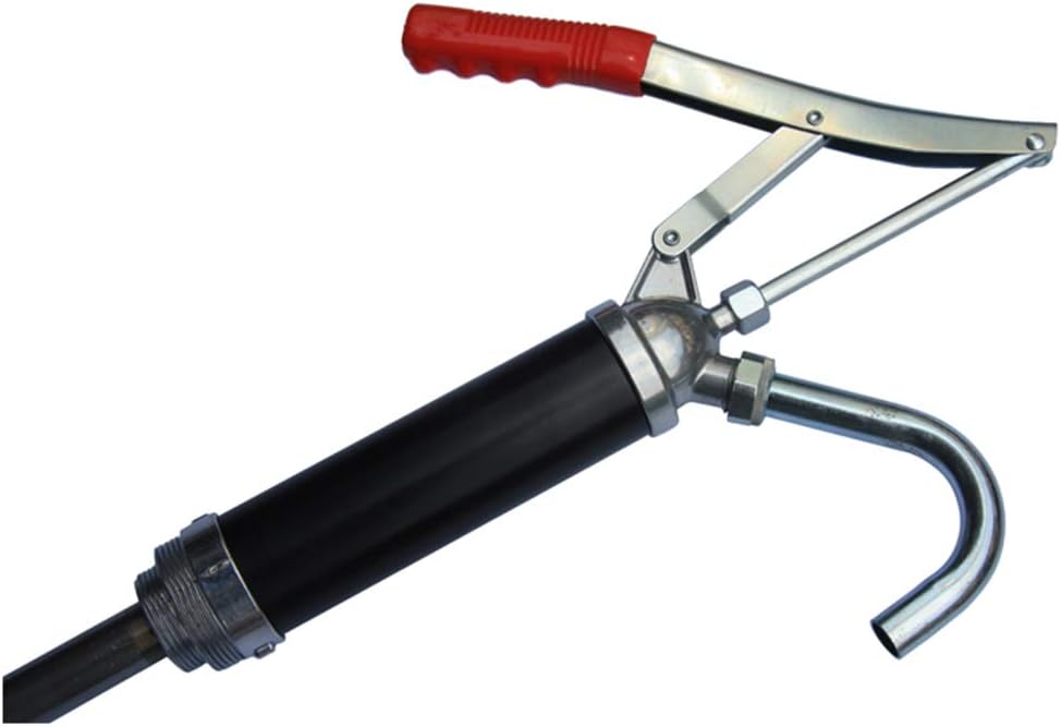 Hand Tool Barrel Pump, Lever Barrel Pump, with Removable Nozzle, Hand Action Oil Fluid Diesel Water Transfer Drum