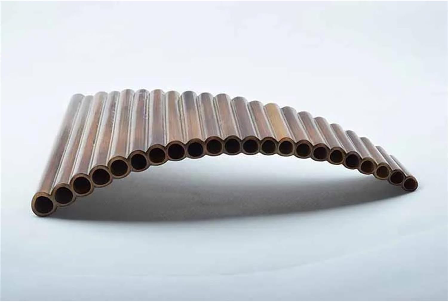 pan flute for beginners 22 Tubes Pan Blowing Flute Chinese Professional Traditional Musical Woodwind Instruments Chinese Vertical Flutes (Color : F key)