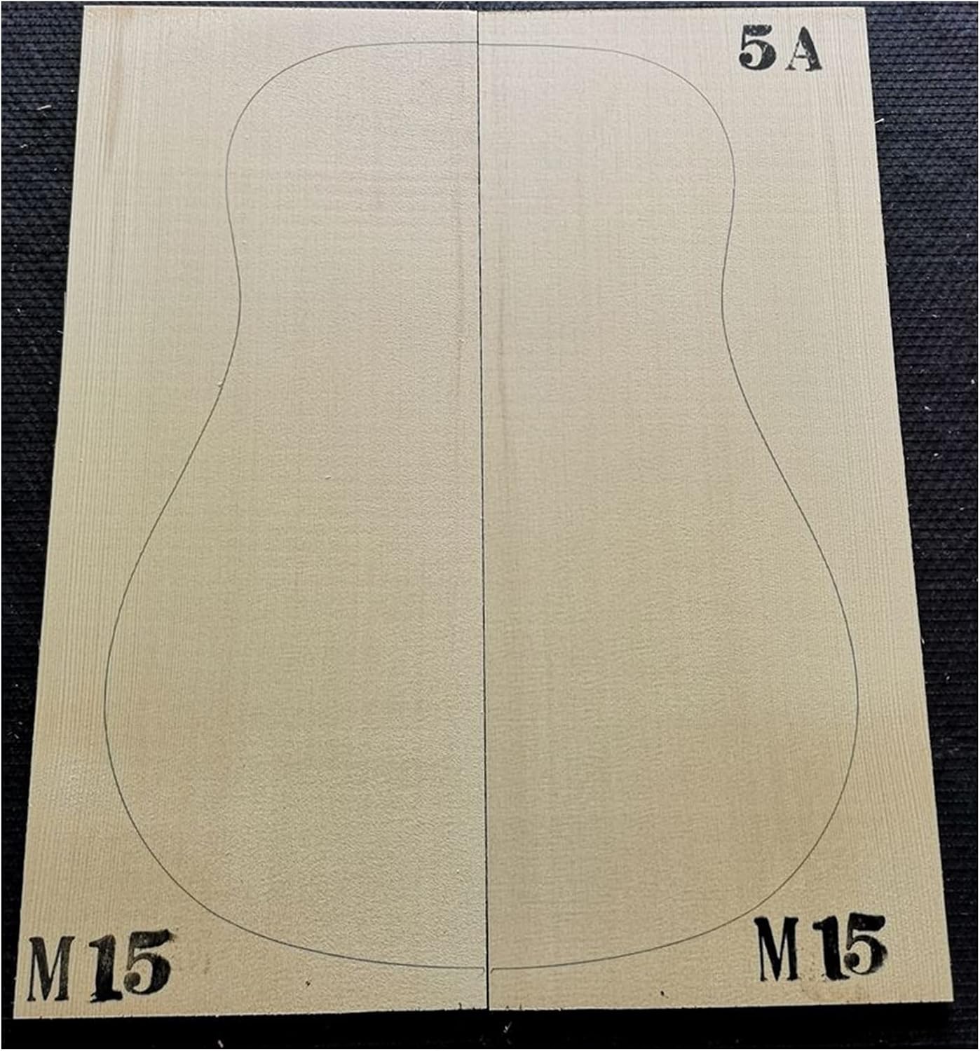 FLFL Spruce Guitar Panel Veneer Material for Making Guitar Panel Unfinished Guitar Kit (Color : 4)