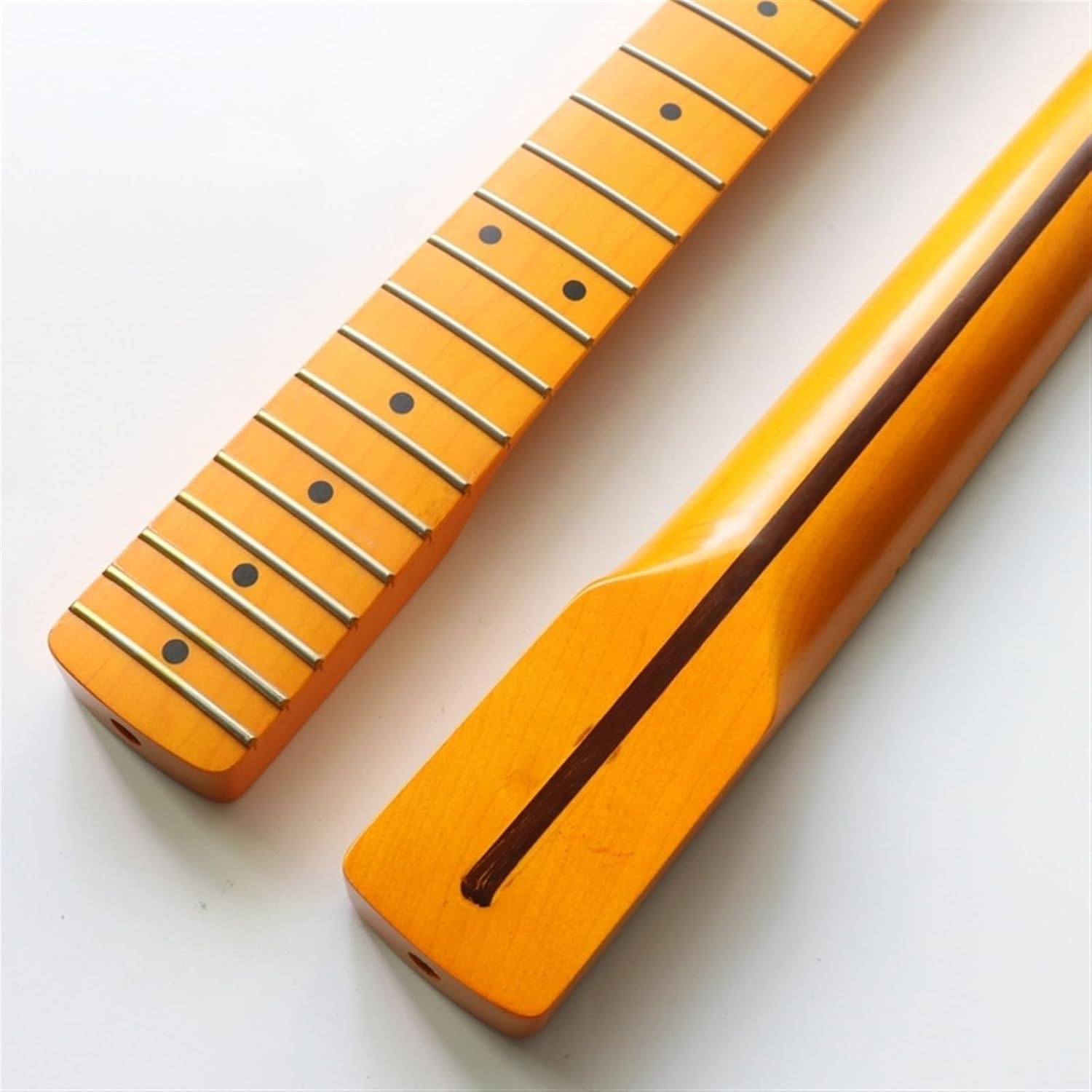 Guitar Neck DIY Guitar handle plus maple is suitable for ST guitar neck tail cross screw adjustment 21 frets large frets