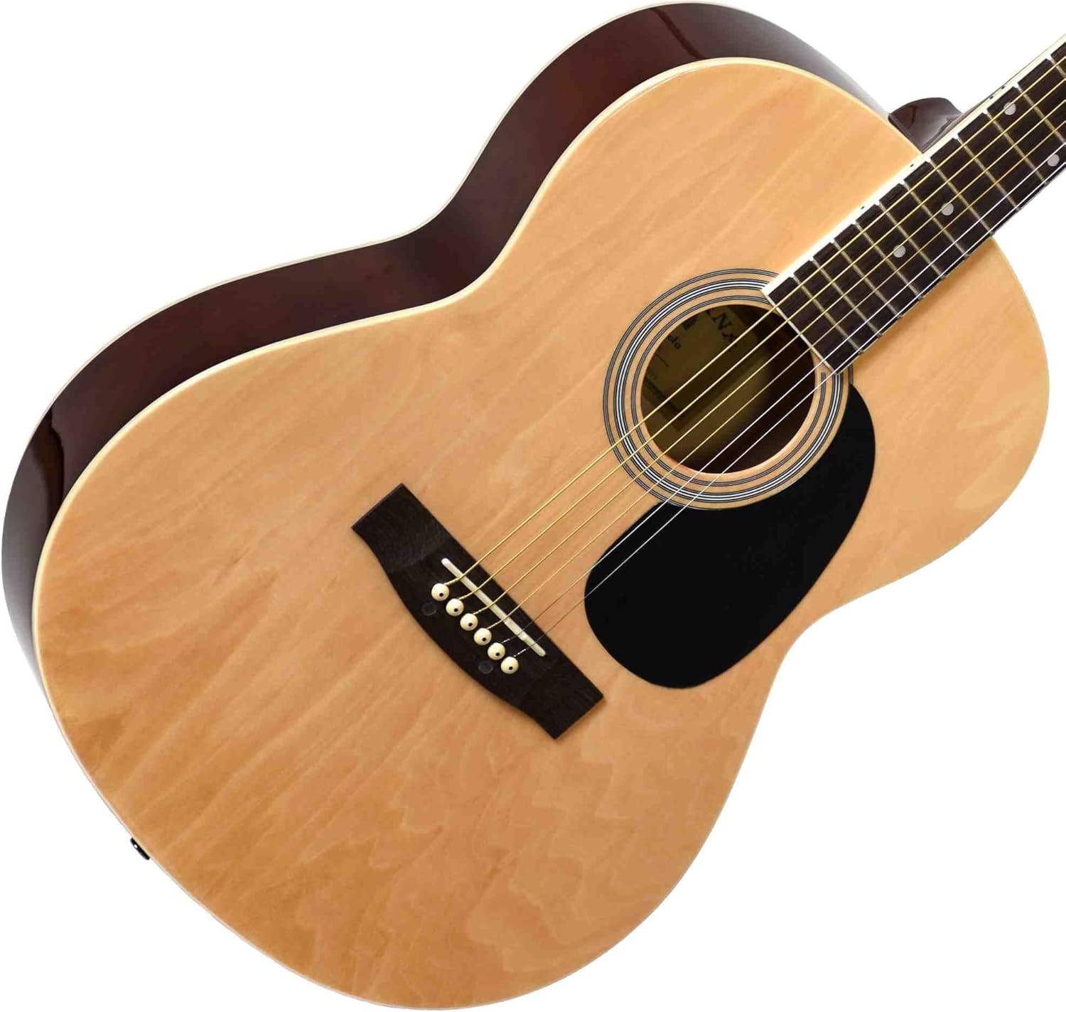 INDIANA 6 String Acoustic Guitar, Right, Natural (IDA-N)