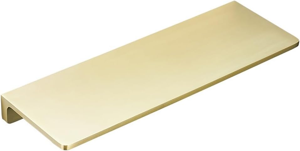 VIDI Brushed Brass Bathroom Storage Rack, Corner, Wall Mounted