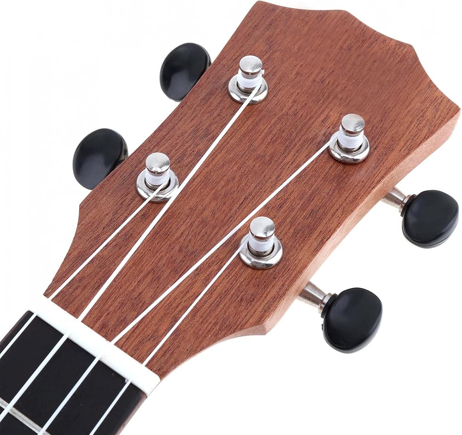 Ukulele Combo 21/23/26inch Ukulele Black Soprano 4 Strings Uke Hawaii Bass Stringed Musical Instrument Set Kits+Tuner+String+Bag Children Ukulele (Color : 21 Inch)