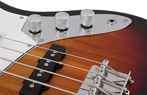 Home Electric GJazz Bass Guitar Cord Wrench Tool Sunset Color 3-7 Days Delivery