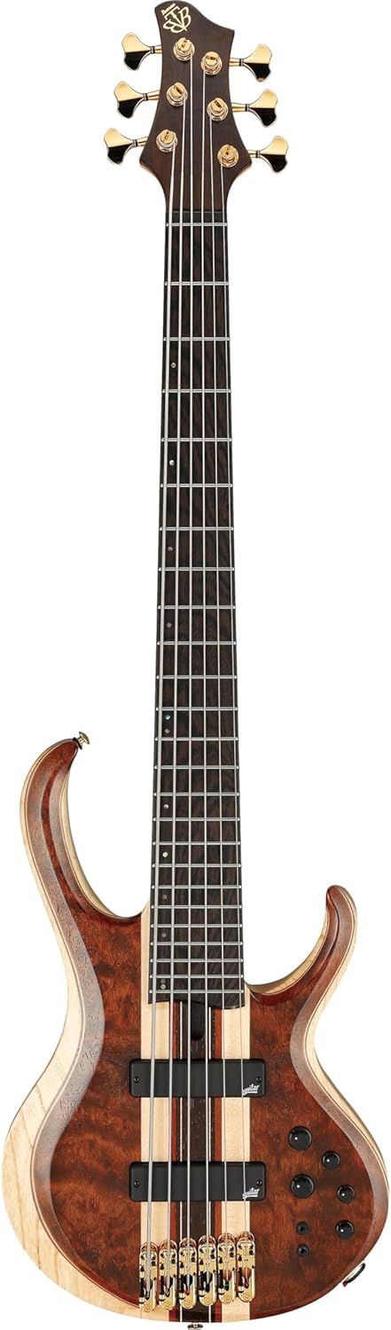 Ibanez Premium BTB1836 Bass Guitar - Natural Shadow Low Gloss