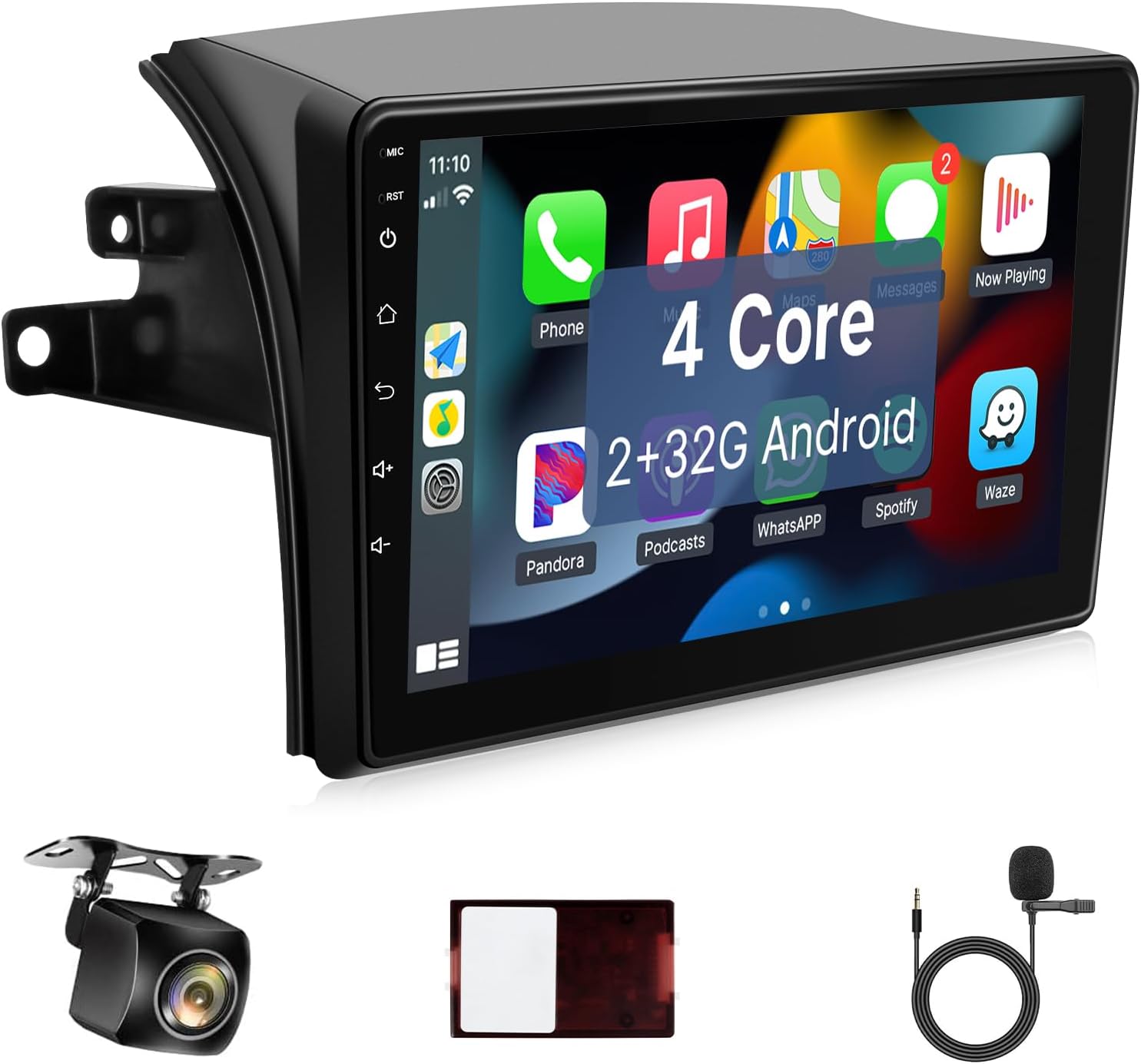 Leadfan Car Radio for Toyota Sienna 2004-2010 Stereo Upgrade Compatible with Wireless Apple CarPlay Android Auto for JBL, 9'' TouchScreen Bluetooth WIFI GPS Navigation MIC Backup Camera SWC MirrorLink