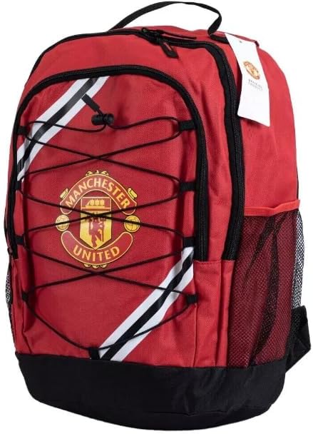 Generic Man United Officially Licensed Club Backpack Rucksack Bag - Core Stripe, Multicolor, L