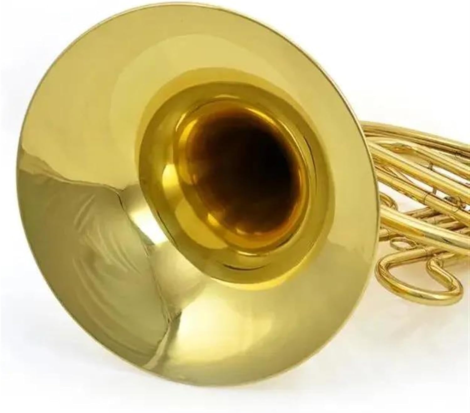 Brass French Horn Brass Body 4 Keys Double Professional Yellow Brass F Tone French Horn