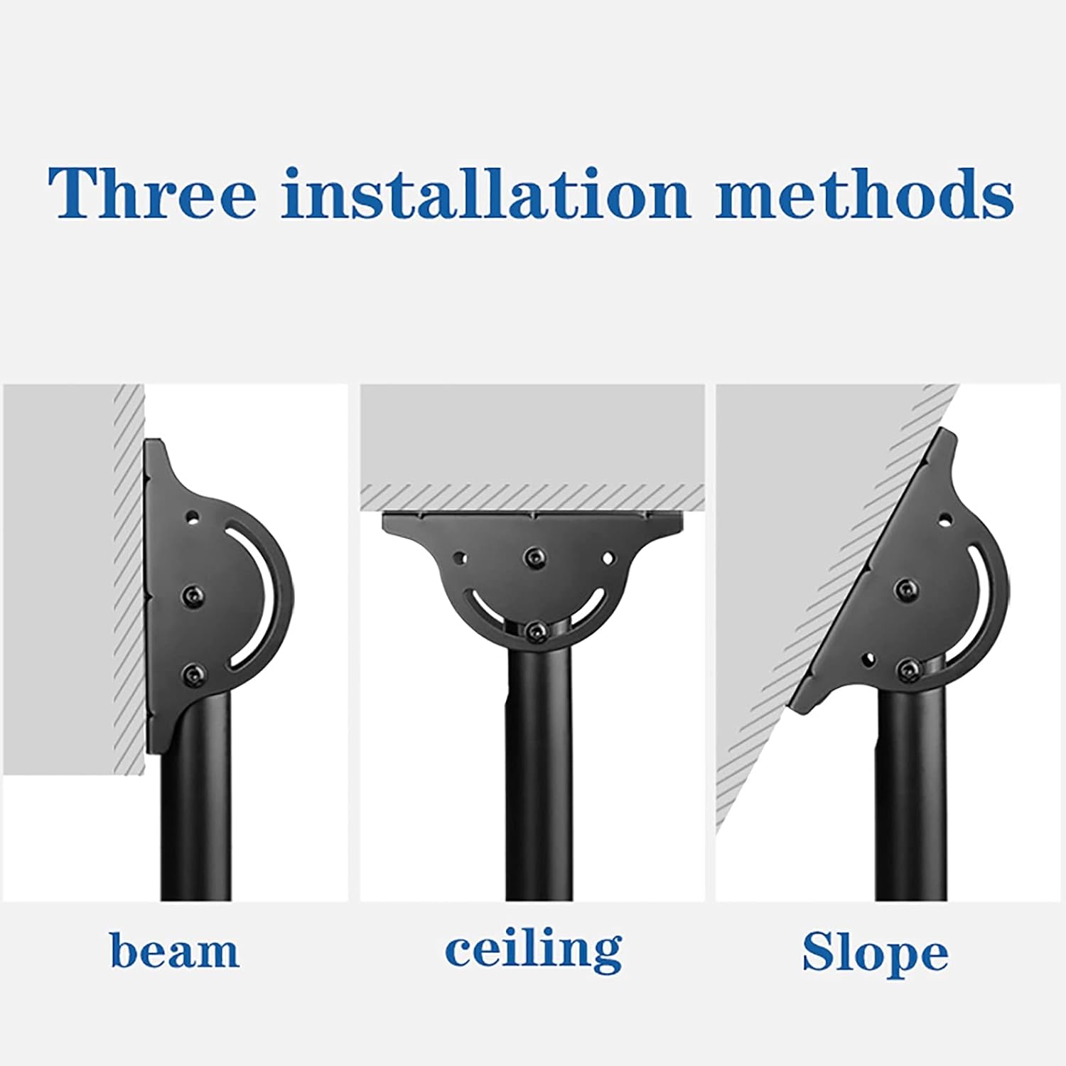 tv Wall Mount TV Ceiling Mount, 360° Rotation Swivel Tilt Full Motion Bracket, Fits 32-72/37-80 Inch Flat Screen, Max Loading Up to 110 Lbs (Size : 32-70inch) (37)