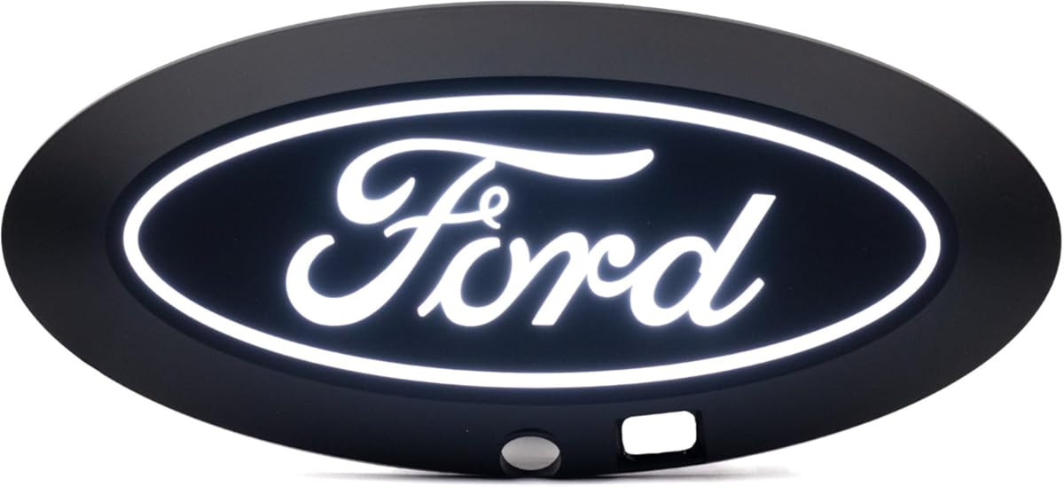 Putco 92602 2018-2020 Ford F-150 Illuminated LED Front Emblem - with Camera Cutout and Camera Washer
