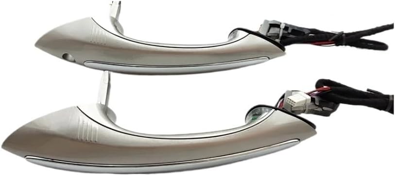 PKE Keyless Entry System Compatible for BMW F18 F07 F02 F01 F10 Original Remote Key with 2 Car Handle Comfort Access 3 Color to Choose(White A96)