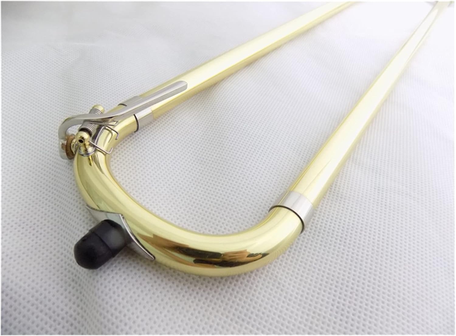 Student Trombone EB Alto Trombone with Case Mouthpiece Yellow Brass Trombones Musical Instruments Trombone Kit