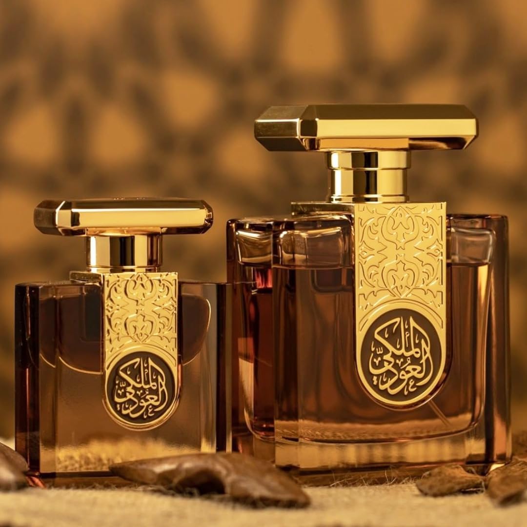 Arabian Oud Royal Oud (Al Oud Al Malaki) Unisex Eau De Parfum EDP Spray | 85 ml (2.9 oz) blend of Cambodian and Trad, Floral undertones, saffron, Amber, Rose, Musk, and Woody.