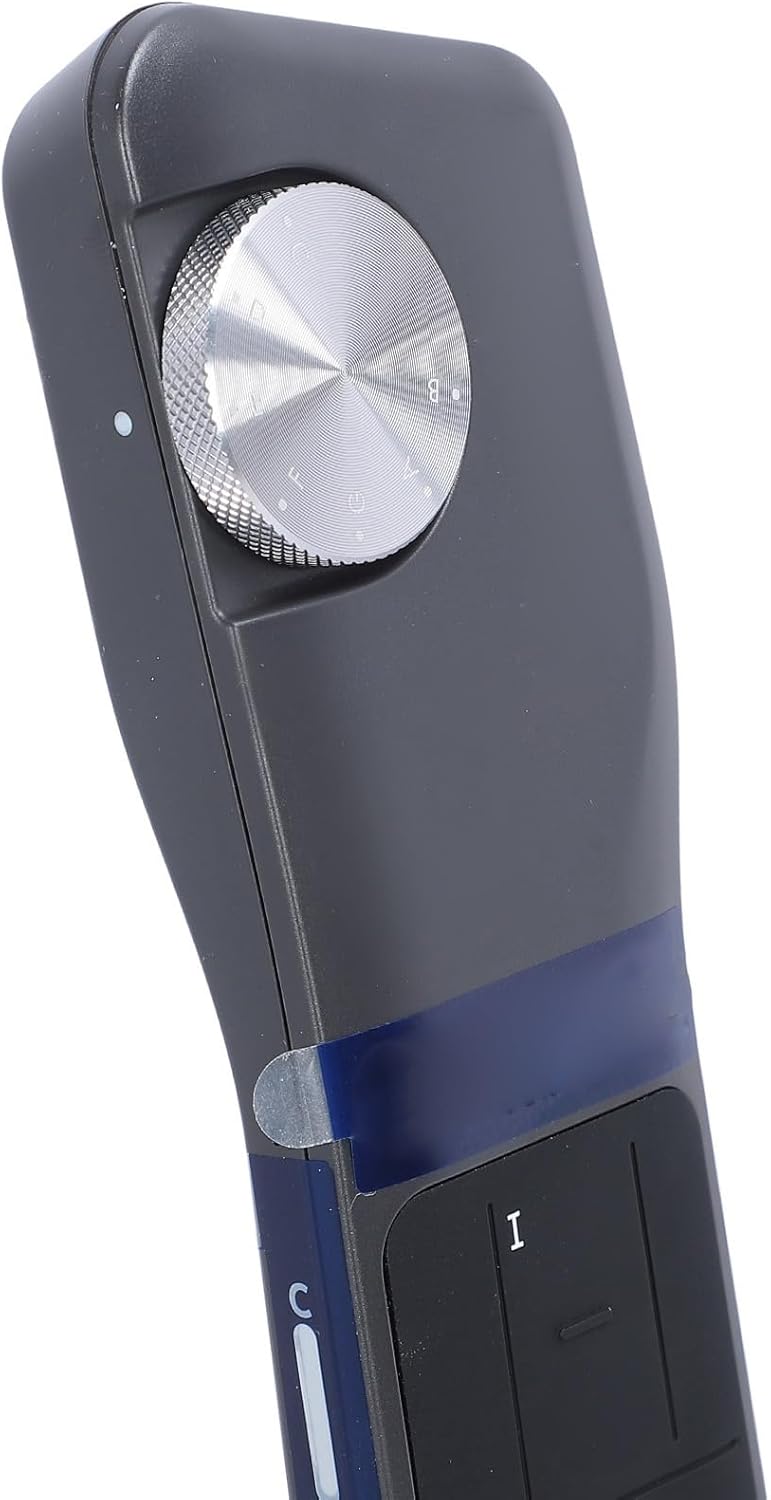 Stringless Smart Guitar, Foldable Travel Backing Guitarra, C1 Foldable Automatic Accompaniment Guitar with Storage Bag for Travel (Black Grey)