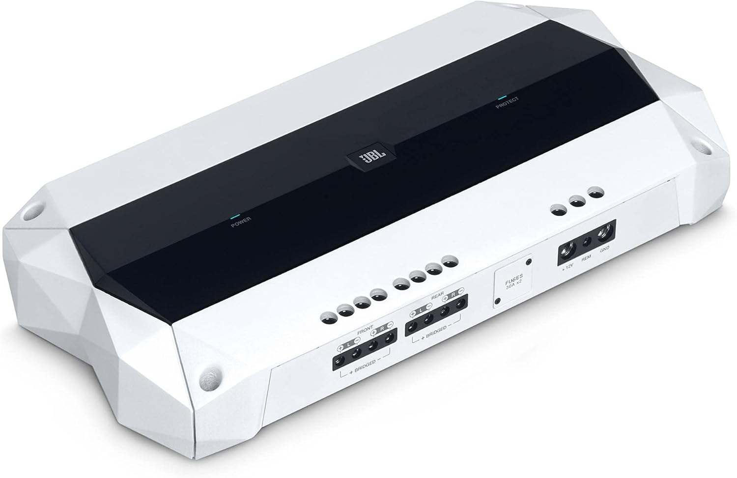 JBL - 4-channel, 100W x 2@ 4 ohms, full-range marine amplifier