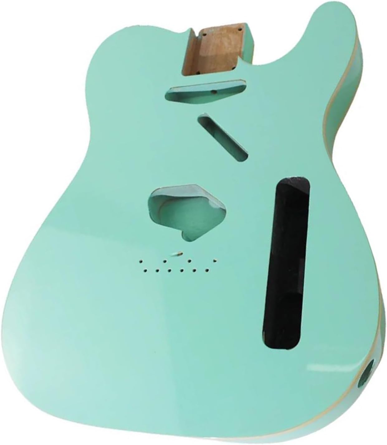 Guitar Body Guitar Replacement Parts Green Body White Edging Design North American Alder Wood Electric Guitar Body