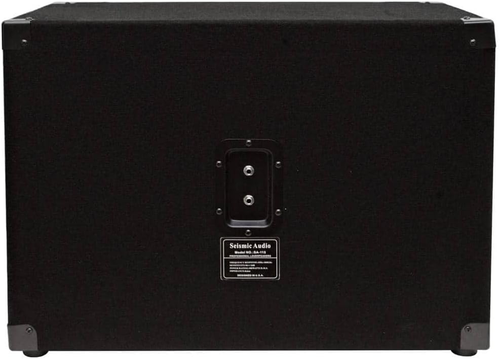 Seismic Audio SA-115-USA - 1x15 Bass Guitar Speaker Cabinet with Interchangeable USA Grille