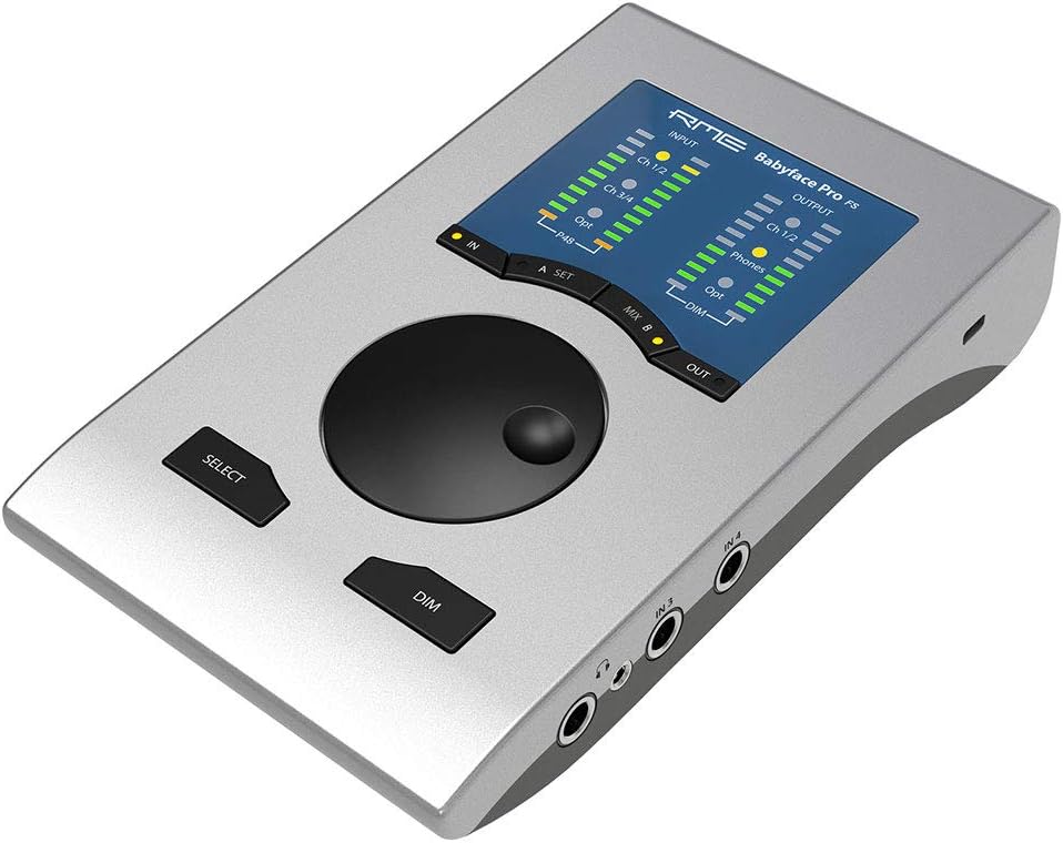 RME Babyface Pro FS 24-Channel Audio Interface with Neumann TLM-102 Microphone & Neumann NDH 20 Headphones & XLR Cable Bundle