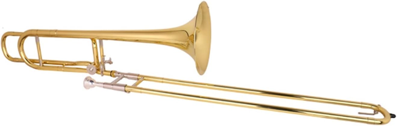 TSTS Professional B Flat to F Tenor Trombone Suitable for Wind Band Instruments Beginner Trombone