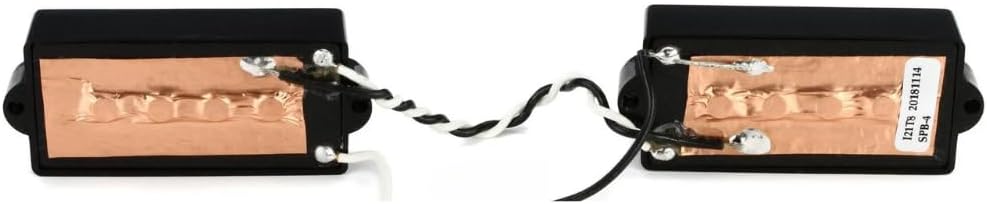 Seymour Duncan 11402-13 Signature Steve Harris Medium Output P-Bass Pickup Bundle w/ 12x Fender Guitar Picks and Liquid Audio Polishing Cloth