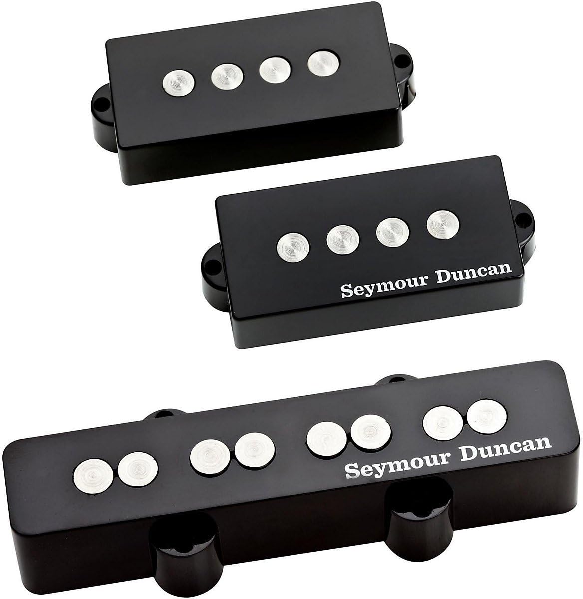 Seymour Duncan Quarter Pound Bass PJ Set P-J Pickup Bundle True Tune Tuner and Care Kit 11402-57