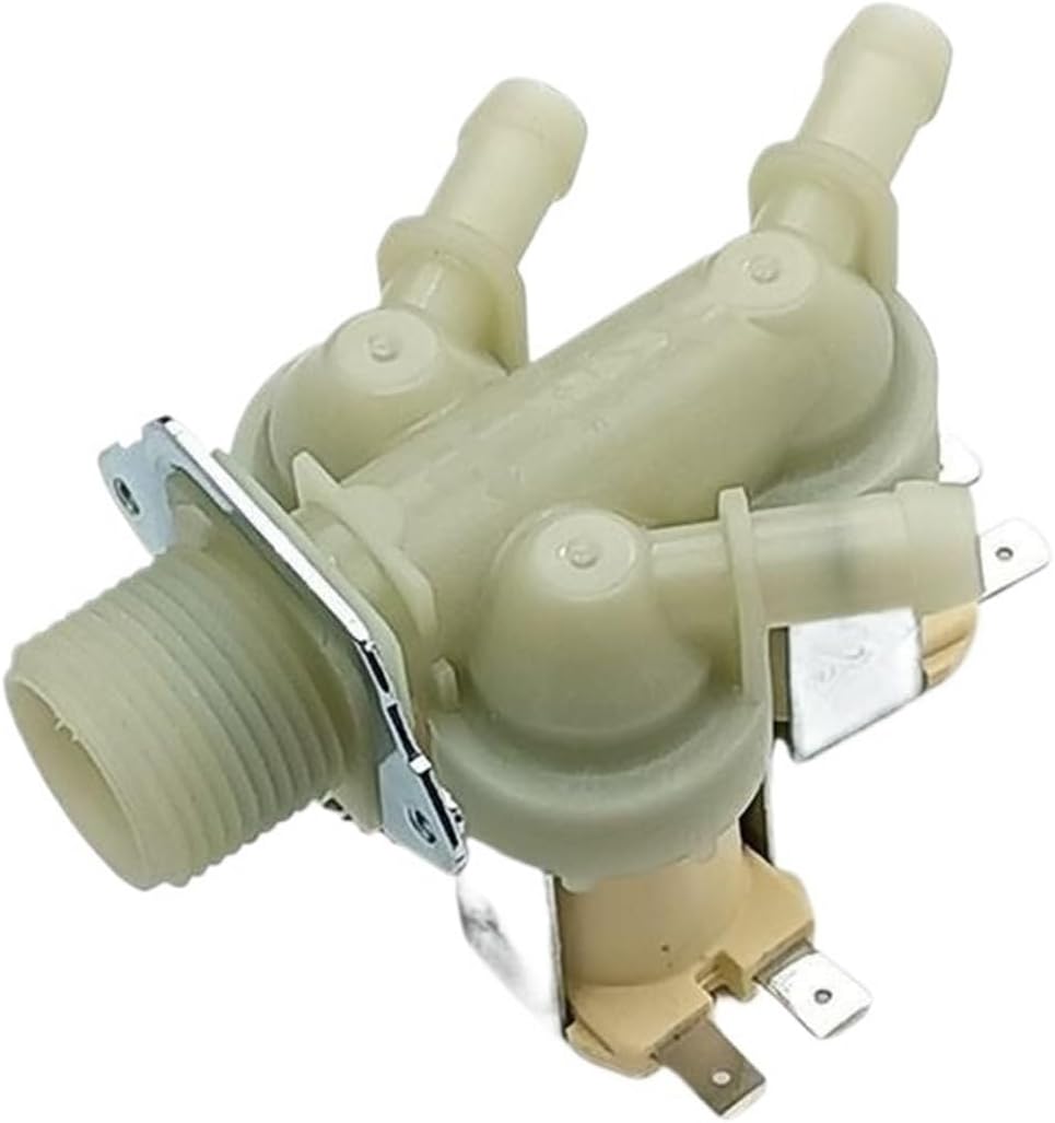 Drum Washing Machine Inlet Valve Switch, Compatible for Samsung, 5220FR2075B Solenoid Valve Parts Replacement(2pcs)