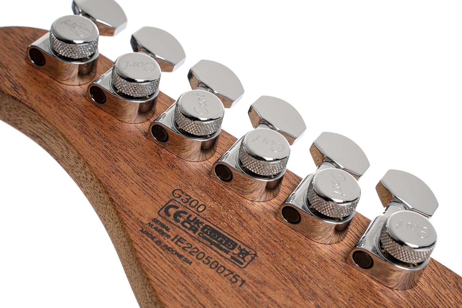 Cort G300 Raw 6-String Electric Guitar Natural Satin