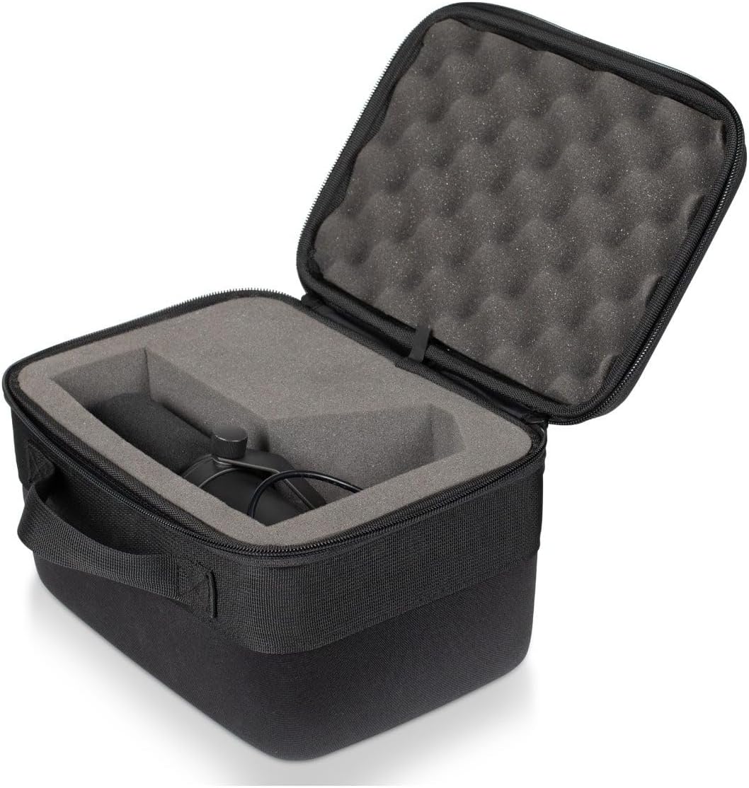 Gator Lightweight EVA Carrying Case with Custom Foam Insert for The Shure SM7B Vocal Microphone; (G-MIC-SM7B-EVA)