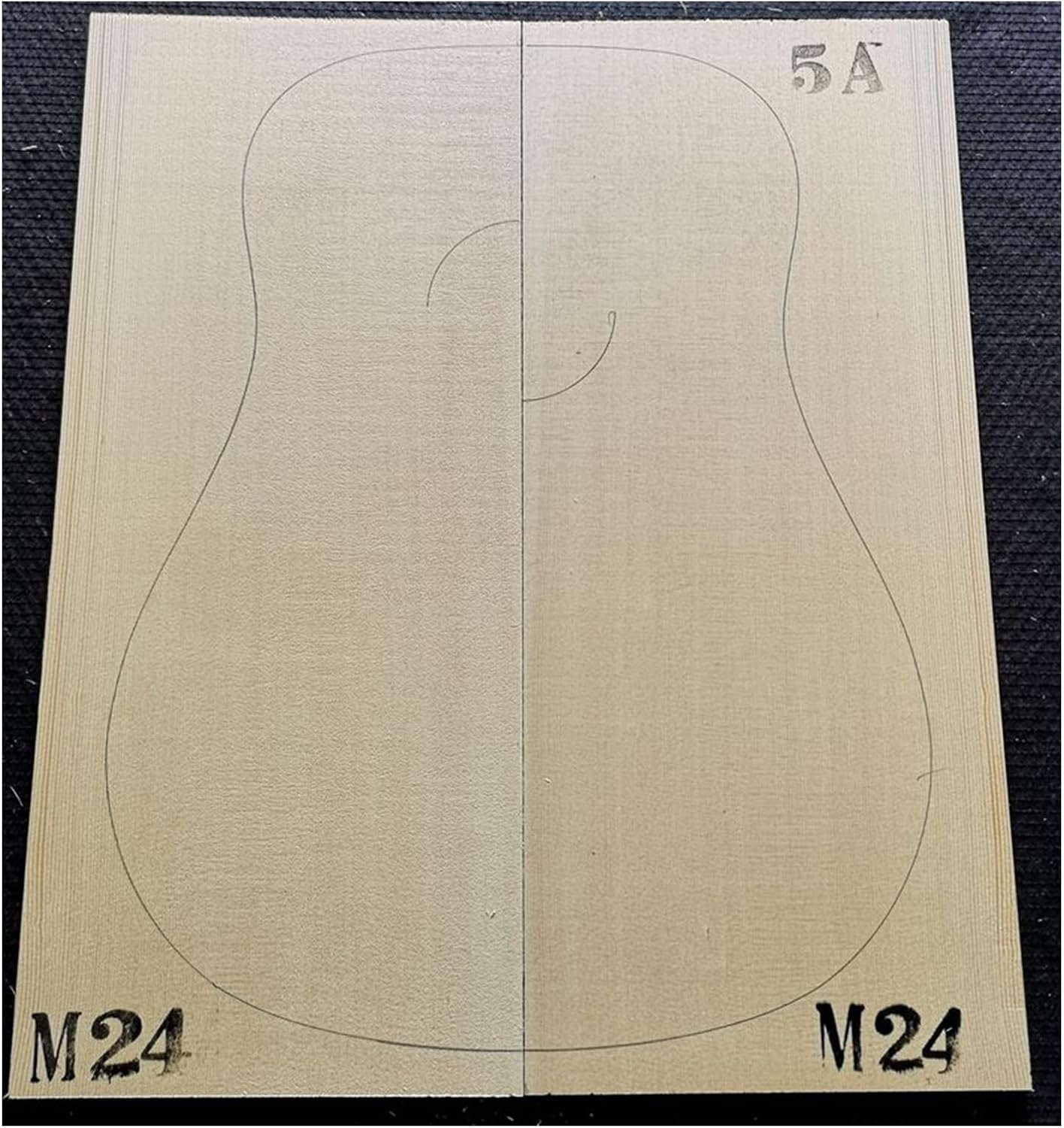 FLFL Spruce Guitar Panel Veneer Material for Making Guitar Panel Unfinished Guitar Kit (Color : 9)