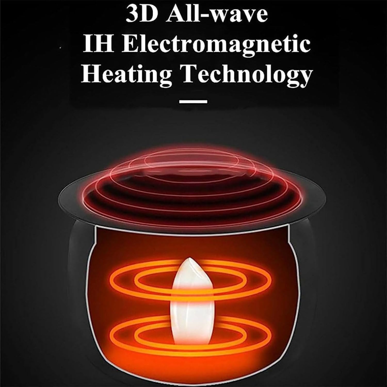 Commercial Food Processor, Stir-Fry Machine Cooker - 360° Rotating And 3d All-Round Heating, Auto Cooking Great For Home Restaurant