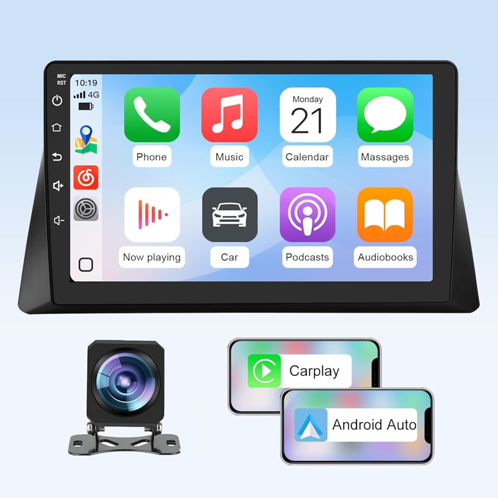 AWESAFE 8Core 64GB Car Radio Stereo for Honda Accord 2008 2009 2010 2011 2012 2013 with CarPlay Android Auto GPS SWC Bluetooth Backup Camera