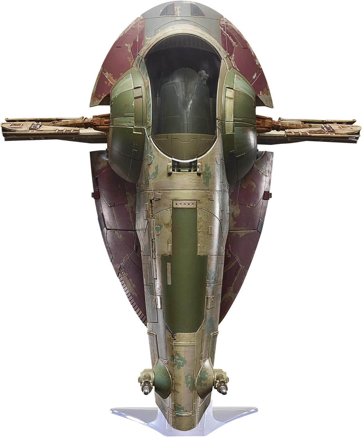 STAR WARS The Vintage Collection Boba Fett’s Starship Toy 3.75-Inch-Scale The Book of Boba Fett Vehicle, Toys for Kids Ages 4 and Up