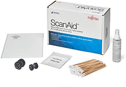 Fujitsu consumables - cg01000-524801 - scanaid cleaning & consume kitfi-6130z/6140z/6240/
