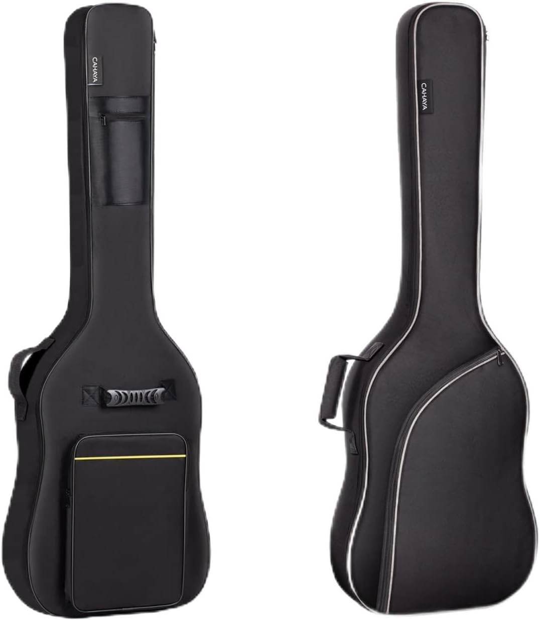 CAHAYA Electric Bass Guitar Bag Gig Bag 0.3in Padding + Backpack 0.3in Padding