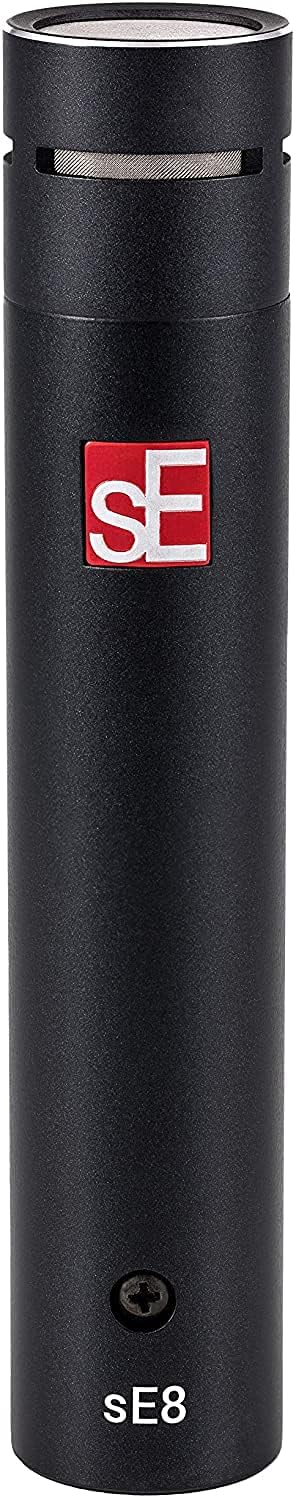 Briskdrop sE Electronics sE8 Small Diaphragm Cardioid Condenser Microphone Bundle with Pig Hog XLR Cable and 10 Pack Cable Ties