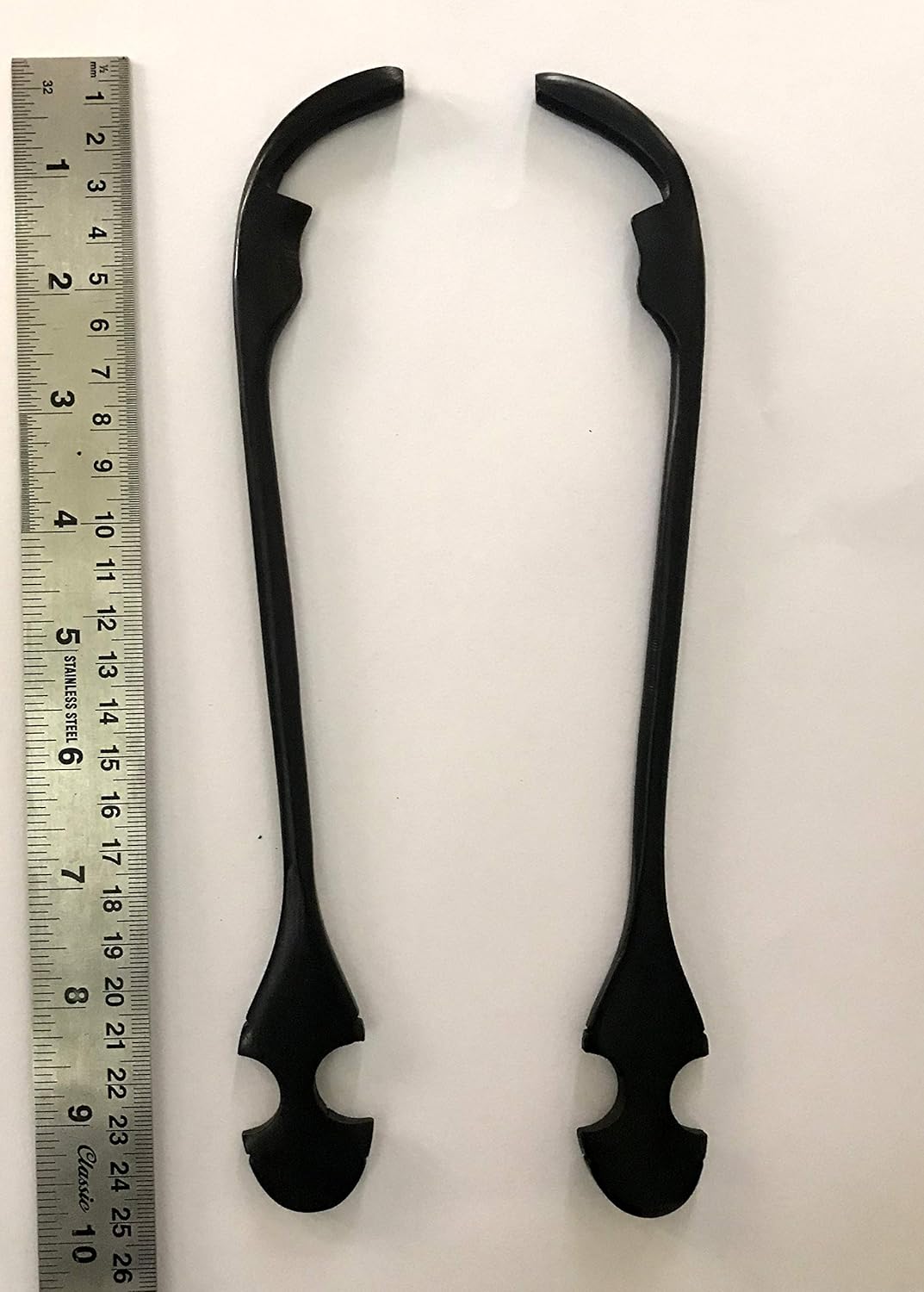 SANTOOR STICKS, 1 PAIR, Ebony