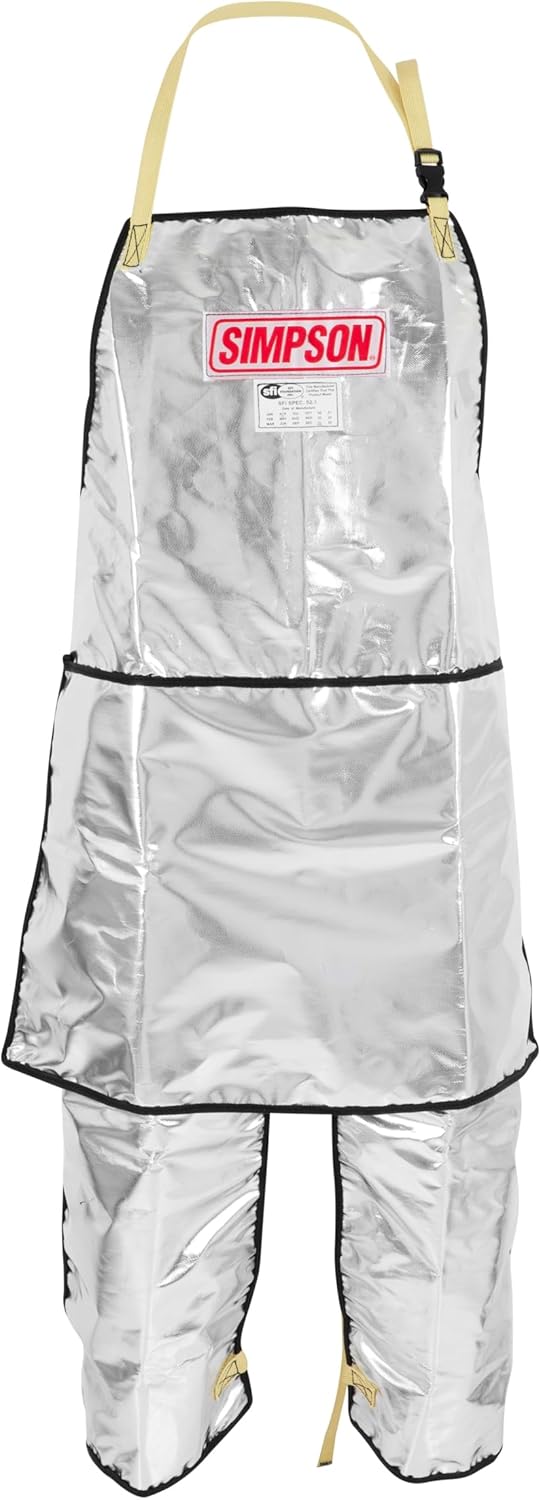 SIMPSON 39042S Sfi 52.1 Kevlar Split Fueler Apron with Kevlar Straps- Call for Availability