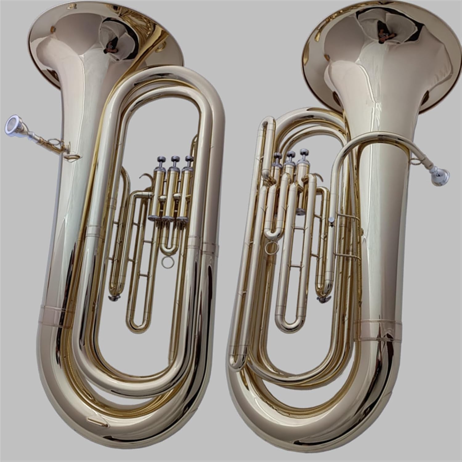 Beginner euphonium Bass Trumpet Instrument Brass Playing B Flat Tuba Adult Band Sanli Key Trumpet