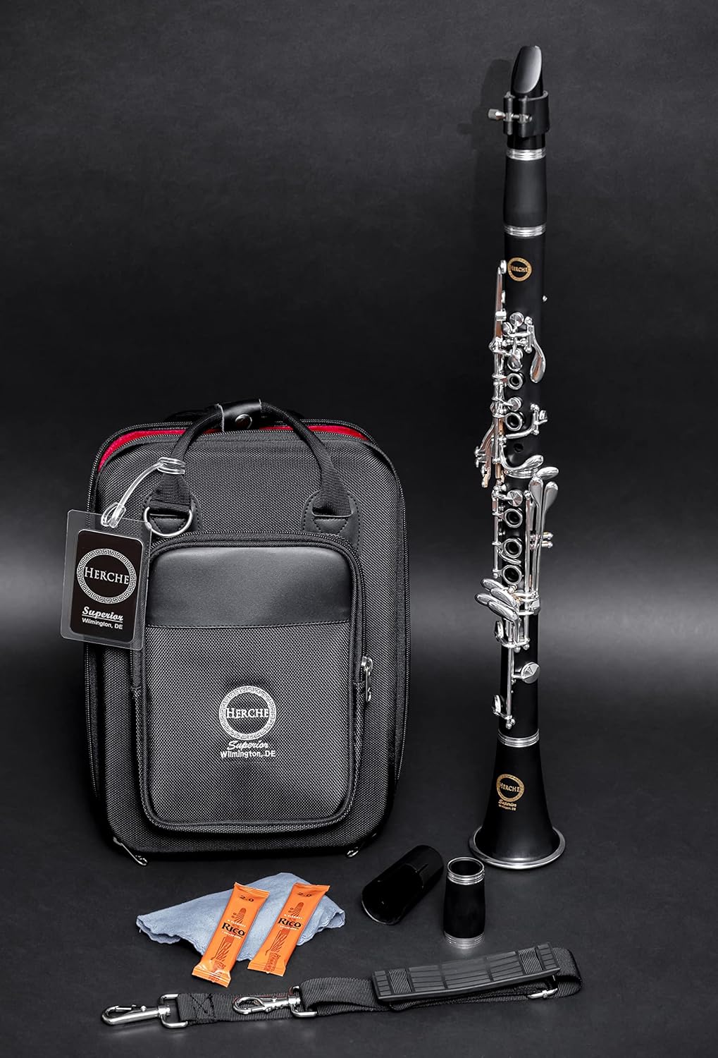 Clarinet Bb Superior X5 - UPGRADED - Educator Approved - Intermediate - Free Service Plan