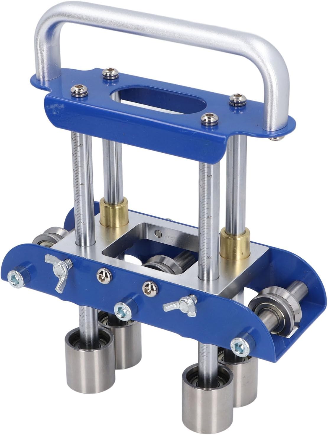 3 Station Roller Bende for Metal Roofing Roof Materials Manual 0–90 Degrees Angle Roller Bend Machine for the Production of Rain Diversion